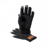 Set Vingermuts en handschoenenset kleur zwart vierde weergave