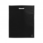 Non-woven tas van 70 g/m2 rpET kleur zwart eerste weergave