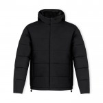 Wind- en waterafstotend polyester jas met logo MKT Leanor kleur zwart  negende weergave