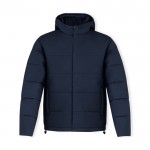 Wind- en waterafstotend polyester jas met logo MKT Leanor kleur marineblauw  negende weergave