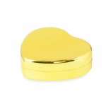 Hartvormige lippenbalsem met vanillegeur en SPF15 kleur goud  negende weergave