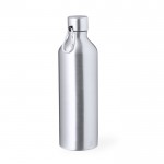 Fles van gerecycled aluminium met karabijnhaak 800 ml tweede weergave