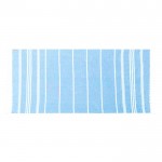 Bicolor pareo handdoek van gerecycled katoen en polyester 255 g/m2 vierde weergave