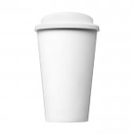 Koffiemok met 360º bedrukking kleur wit vooraanzicht
