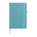 Notitieboekje met logo kleur lichtblauw