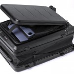 Koffer met uitschuifbaar middendeel en laptopvak van 15'' achtste weergave