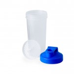 Transparante shaker met gekleurde schroefdop en filter 800ml vijfde weergave