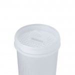 Transparante shaker met gekleurde schroefdop en filter 800ml zesde weergave