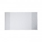 Handdoek van gerecycled katoen en polyester kleur grijs tweede weergave