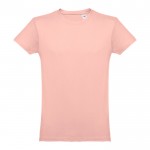 Bedrukte T-shirts van 100% katoen in de kleur zalm