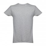 Bedrukte T-shirts van 100% katoen in de kleur grijs