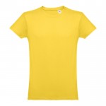 Bedrukte T-shirts van 100% katoen in de kleur geel