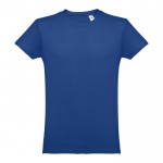 Bedrukte T-shirts van 100% katoen in de kleur koningsblauw