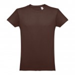 Bedrukte T-shirts van 100% katoen in de kleur bruin