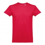Katoenen T-shirts met logo, 190 g/m2 in de kleur rood