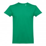 Katoenen T-shirts met logo, 190 g/m2 in de kleur groen
