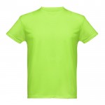 Sportief promotie T-shirt met logo, 130 g/m2 in de kleur groen