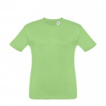 Reclame T-shirt met opdruk voor kinderen in de kleur lichtgroen