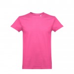 Katoenen kinder T-shirts met opdruk, 190 g/m2 in de kleur fuchsia