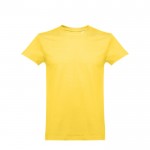 Katoenen kinder T-shirts met opdruk, 190 g/m2 in de kleur geel