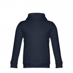 Bedrukte sweater voor kinderen, 320 g/m2 in de kleur marineblauw