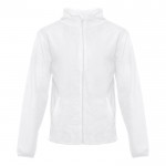 Fleece sweaters met logo, 260 g/m2 in de kleur wit