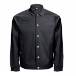 Gepersonaliseerd jasje met logo, 240 g/m2 in de kleur zwart
