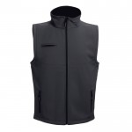 Softshell reclame jas met opdruk, 280 g/m2 in de kleur zwart