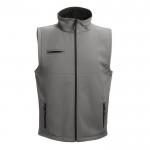 Softshell reclame jas met opdruk, 280 g/m2 in de kleur donkergrijs
