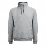 Sweatshirts voor merchandising, 320 g/m2 in de kleur grijs