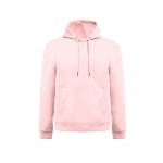 Uniseks sweater van katoen en polyester 280 g/m2 THC KARACHI kleur roze eerste weergave