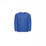 Gerecycled polyester sweatshirt 300 g/m2 THC DELTA KIDS kleur koningsblauw eerste weergave