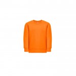 Gerecycled polyester sweatshirt 300 g/m2 THC DELTA KIDS kleur oranje eerste weergave