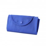 Opvouwbare, non-woven tassen met logo kleur blauw derde weergave