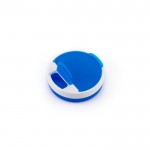 Pillendoosje met dispenserdeksel kleur blauw derde weergave