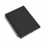 Gepersonaliseerd notitieboekje voor promotie kleur zwart