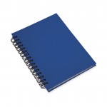 Gepersonaliseerd notitieboekje voor promotie kleur blauw