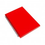 Notitieboekjes met logo als relatiegeschenk kleur rood