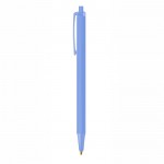 Bdrukte pen van BIC® met blauwe inkt kleur blauw