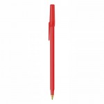 BIC® reclamepennen met sneldrogende inkt kleur rood