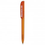Moderne, bedrukte pennen van het merk BIC® kleur oranje eerste weergave