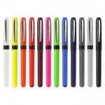 BIC® reclame pennen met sneldrogende inkt kleur wit tweede weergave