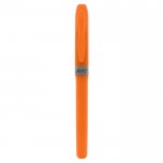 BIC® markeerstiften met logo en breed profiel kleur oranje
