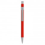 BIC® pennen met logo en hoog schrijfcomfort kleur rood