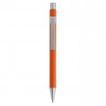 BIC® pennen met logo en hoog schrijfcomfort kleur oranje
