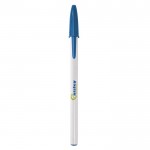 Reclame pen van BIC® met sneldrogende inkt kleur blauw eerste weergave