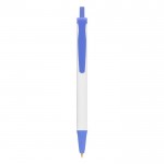 Elegante bedrukte pen met logo van BIC® kleur blauw