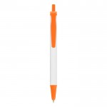 Elegante bedrukte pen met logo van BIC® kleur oranje
