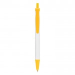 Elegante bedrukte pen met logo van BIC® kleur geel
