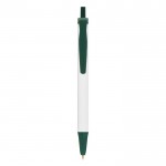 Elegante bedrukte pen met logo van BIC® kleur donkergroen